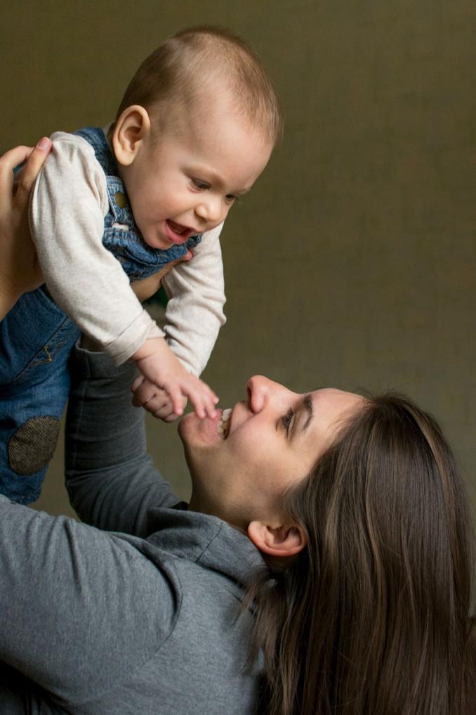 Lukas su mama Giedre