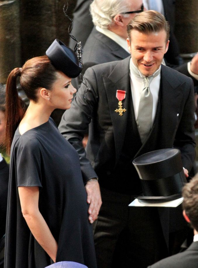 Victoria Beckham, David Beckham, nėščia